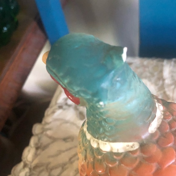 Vintage Hand-painted Ring-Necked Pheasants Bird Figurines Made in JAPAN - Picture 9 of 16